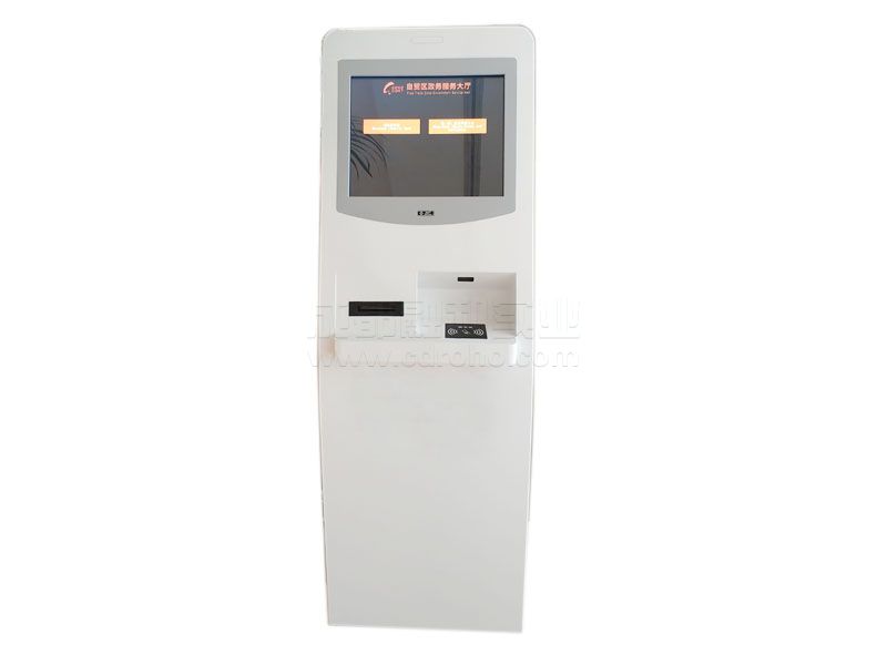 19寸白色排號機(jī)效果圖